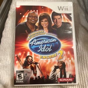 American Idol Encore 2 Karaoke Wii Game